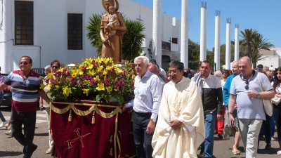 Misa y procesión en Titerroy, 2025