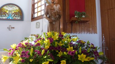 Misa y procesión en Titerroy, 2025
