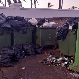 La basura acumulada en el municipio