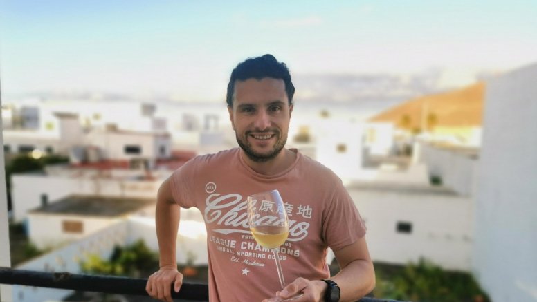 Cristian Arias. Vino de Lanzarote.
