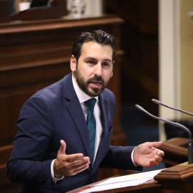 El diputado por Fuerteventura del Grupo Parlamentario Socialista, Manuel Hernández