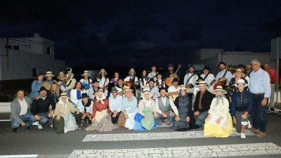Procesión de la Virgen de Fátima en Muñique