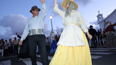 Procesión de la Virgen de Fátima en Muñique