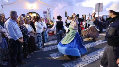 Procesión de la Virgen de Fátima en Muñique
