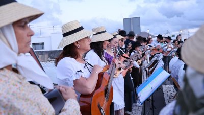 Procesión de la Virgen de Fátima en Muñique