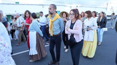 Procesión de la Virgen de Fátima en Muñique