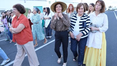 Procesión de la Virgen de Fátima en Muñique