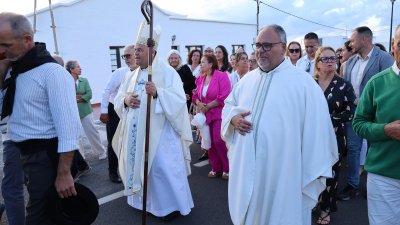 Procesión de la Virgen de Fátima en Muñique
