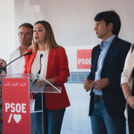 El PSOE en rueda de prensa