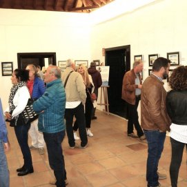 Exposición del artista italiano en la Casa de la Cultura de Yaiza