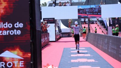 Meta de la XXXIII edición Ironman Lanzarote