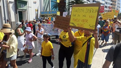 Lanzarote tiene un límite, 18M (Fotos: Juan Mateos)