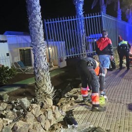 Atropello múltiple en Playa Blanca