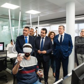 Visita oficial a la Inauguración del espacio colaborativo
