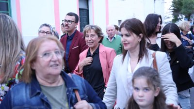 Procesión en honor a Santa Rita en Tao