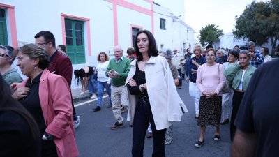 Procesión en honor a Santa Rita en Tao