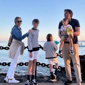 Ion Aramendi y su familia en Lanzarote