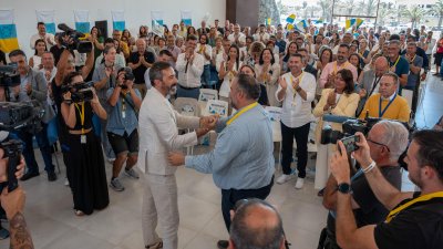 Pedro San Ginés, nuevo secretario general de CC Lanzarote