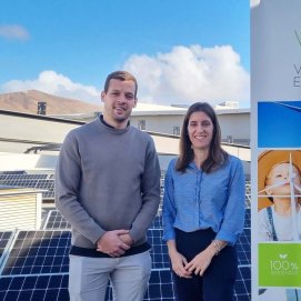 Personal de la Ventanilla Única de Renovables en Lanzarote
