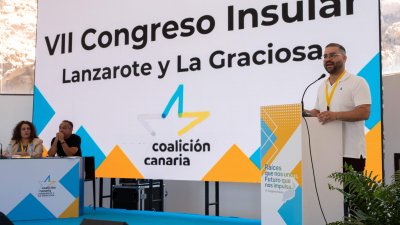 Pedro San Ginés, nuevo secretario general de CC Lanzarote