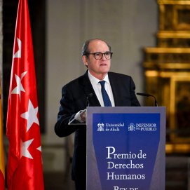 El Defensor del Pueblo, Ángel Gabilondo. Foto: Defensor del Pueblo.