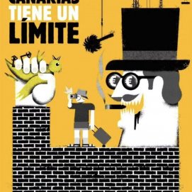 Cartel 'Canarias tiene un límite'