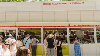Feria del Libro de Madrid. Foto: Cabildo de Lanzarote.