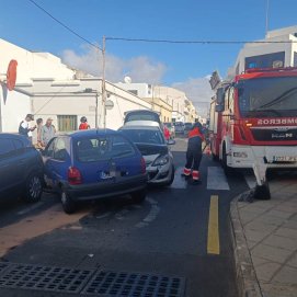 Accidente de tráfico en Arrecife