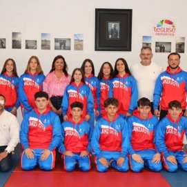 Los jugocas del Club de Judo Costa Teguise en el Campeonato de Canarias 