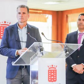 Domingo Cejas y Oswaldo Betancort