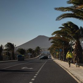 Viento en Costa Teguise. Foto: Andrea Domínguez.