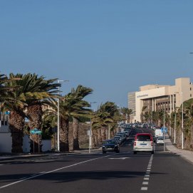 Viento en Costa Teguise. Foto: Andrea Domínguez.