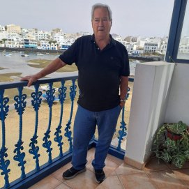 Pepe Tabares, actual presidente de La Casa del Miedo y pescador