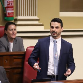 David Toledo pregunta por el desmantelamiento del parque eólico de Montaña Mina 
