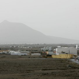 Calima en Arrecife. Foto: Juan Mateos. 