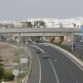 Calima en Arrecife. Foto: Juan Mateos. 