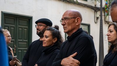 Teatralizado por la marina de Arrecife