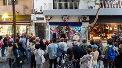 Teatralizado por la marina de Arrecife