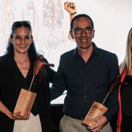Los galardonados en los II Premios Alexis Tejera 