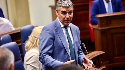 El consejero de Agricultura, Ganadería, Pesca y Soberanía Alimentaria, Narvay Quintero.