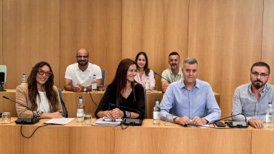Bancada del Partido Popular en Tías.