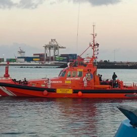 Llegada de migrantes a Puerto Naos
