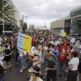 Manifestación 20 de abril en Arrecife (Fotos: Juan Mateos)