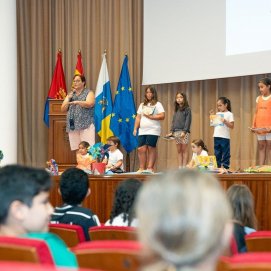 Congreso de Escritura y Lectura en el Salón de Actos del Cabildo de Lanzarote 