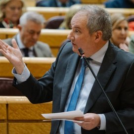 Intervención del ministro de Turismo, Jordi Hereu en el Senado.