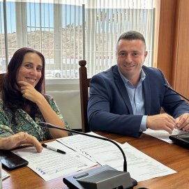 Óscar Noda y Daisy Villalba