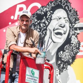 El muralista, Iván T.