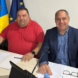 Guayo Rodríguez y Juan Monzón, concejales del PP