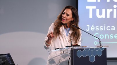 La consejera de Turismo del Gobierno de Canarias, Jessica de León. Foto: La Voz.