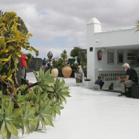 Fundación César Manrique en el Taro de Tahíche. Foto: Juan Mateos